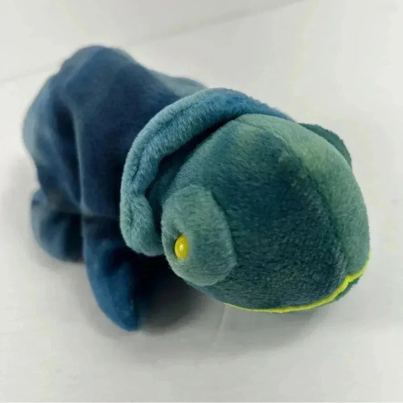 Vintage 1997 Ty Beanie Babies Rainbow Chameleon Lizard  Rare Retired Beanie Baby - Picture 2 of 4